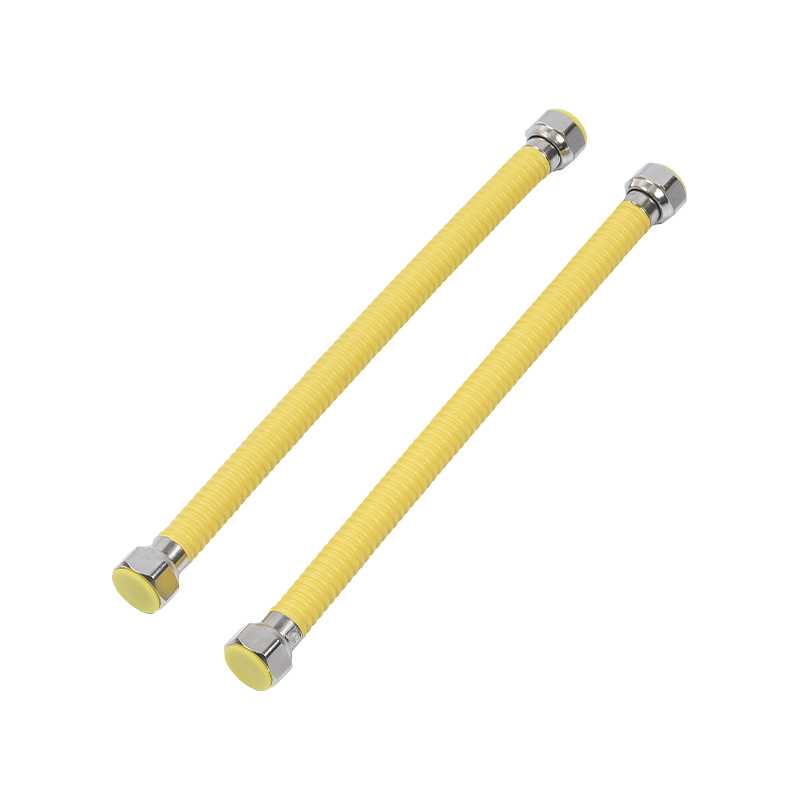 Rustfrit stål korrugeret PVC beskyttelseslag gasrør Rustfrit stål korrugeret PVC beskyttelseslag gasrør